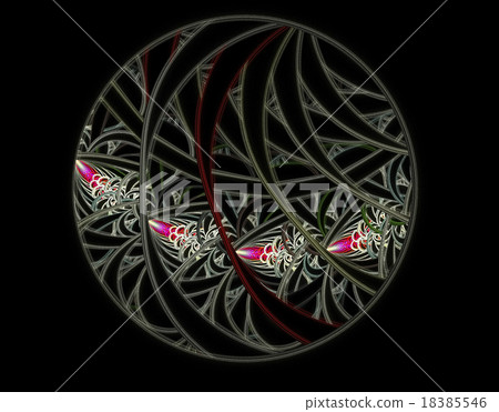 Abstract fractal image Abstract fractal image 18385546