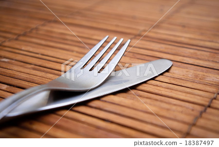 fork and knife fork and knife 18387497