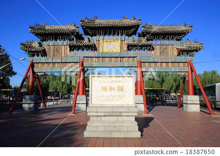 World Heritage Beijing Summer Palace Tree Building World Heritage Beijing Summer Palace Tree Building 18387650