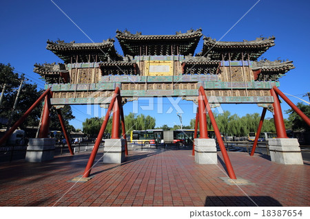 World Heritage Beijing Summer Palace Tree Building 18387654