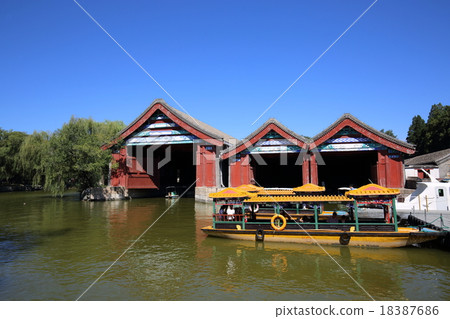 世界遺產北京頤和園狗 18387686