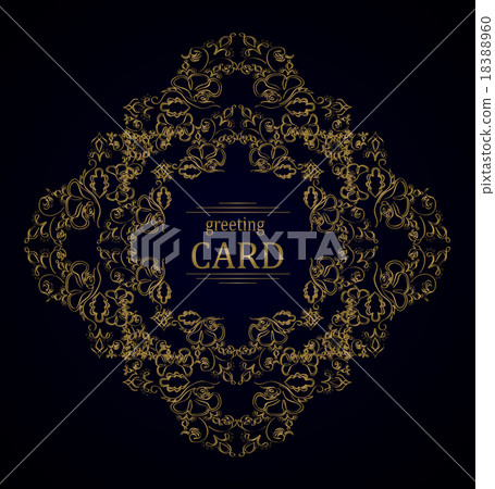 ornament for invitations, greeting card, menu 18388960