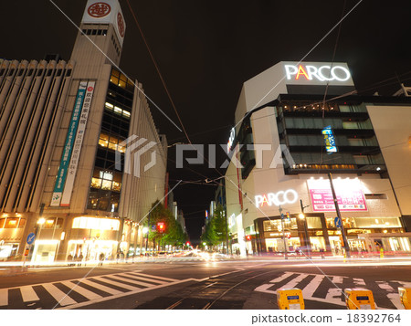 Sapporo city Chuo-ku Night view Sapporo city Chuo-ku Night view 18392764
