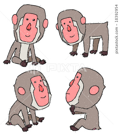 Japanese macaques 18392954