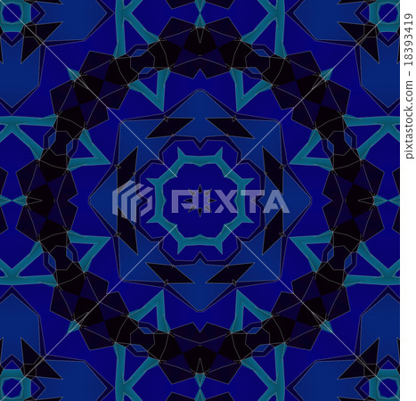 Light blue kaleidoscope background Light blue kaleidoscope background 18393419