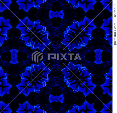 Light blue kaleidoscope background Light blue kaleidoscope background 18393602