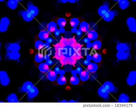 Light blue kaleidoscope background Light blue kaleidoscope background 18394175