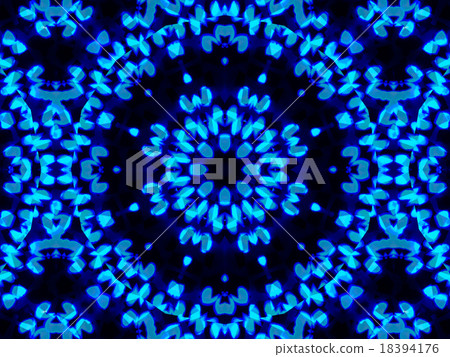 Light blue kaleidoscope background Light blue kaleidoscope background 18394176