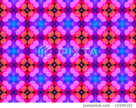 abstract colorful seamless pattern kaleidoscope - Stock Illustration ...