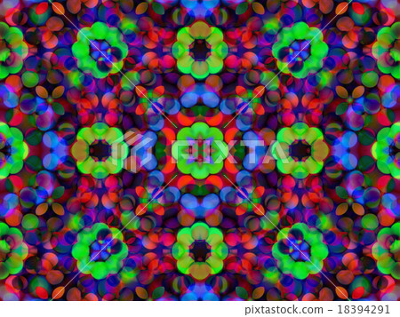 abstract colorful seamless pattern kaleidoscope - Stock Illustration ...