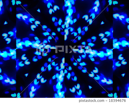 Light blue kaleidoscope background Light blue kaleidoscope background 18394676