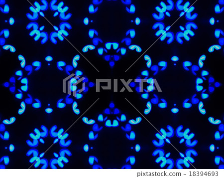 Light blue kaleidoscope background 18394693