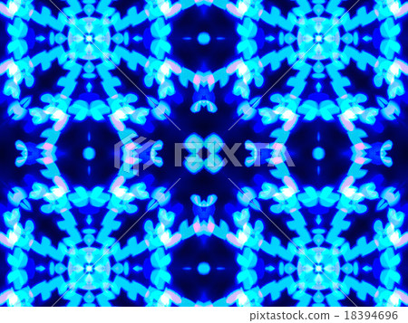 Light blue kaleidoscope background Light blue kaleidoscope background 18394696