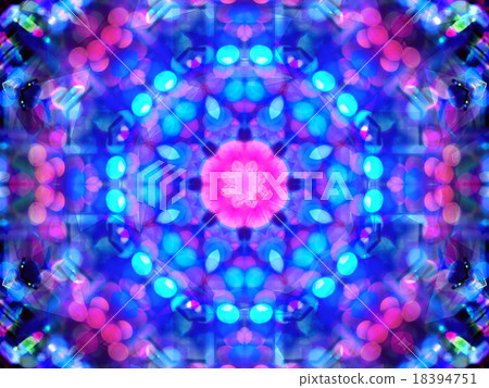 Abstract purple pattern texture kaleidoscope 18394751