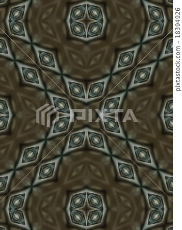 Brown Ethnic pattern. Abstract kaleidoscope Brown Ethnic pattern. Abstract kaleidoscope 18394926