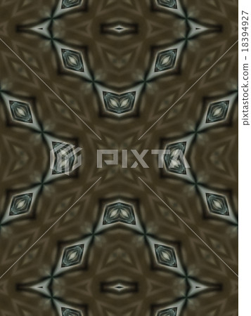 Brown Ethnic pattern. Abstract kaleidoscope Brown Ethnic pattern. Abstract kaleidoscope 18394927