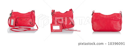 Woman bag isolated on the white background 18396091