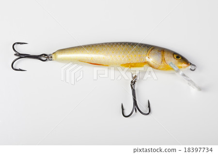 Collection of fly fishing, saturated natural tone  18397734