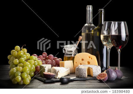 Wine and cheese Wine and cheese 18398480
