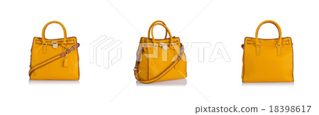 Woman bag isolated on the white background Woman bag isolated on the white background 18398617