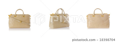 Woman bag isolated on the white background Woman bag isolated on the white background 18398704