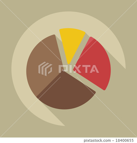 Flat modern design with shadow icons business - Stock Illustration ...