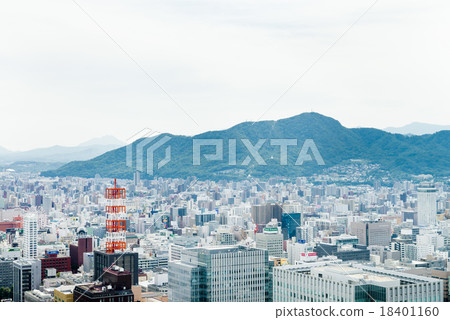 札幌的街道（Mt. Moiwa） 18401160
