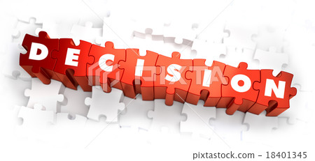 Decision - White Word on Red Puzzles. Decision - White Word on Red Puzzles. 18401345