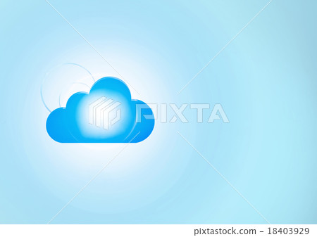 雲圖標 雲圖標 18403929