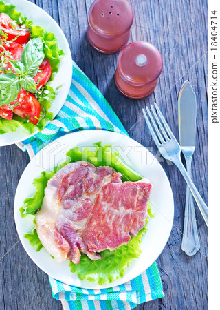fried meat 18404714
