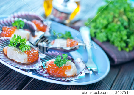 scallop scallop 18407514