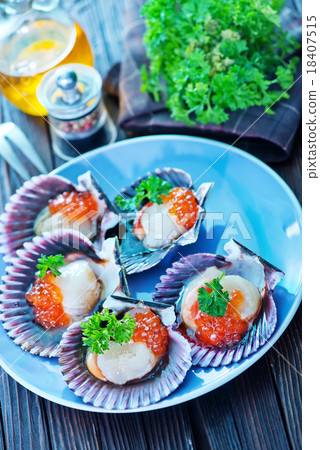scallop scallop 18407515