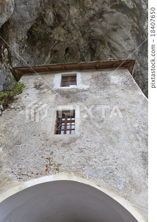 Predjama Castle interior. Postojna, Slovenia. 18407650
