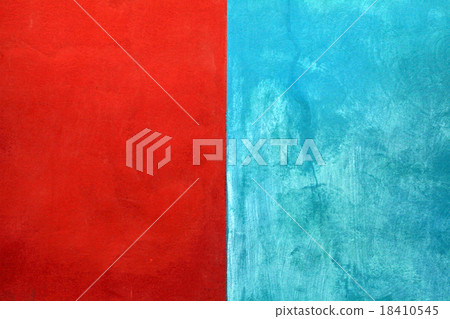 red and blue shabby paint stucco background 18410545