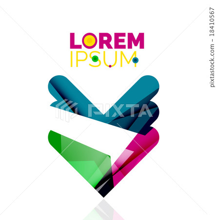 Vector arrow logo Vector arrow logo 18410567