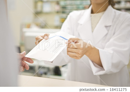 Window of dispensing pharmacy 18411275