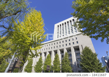 日比谷寺Dai-ichi Seimekan的城市景觀 18411687