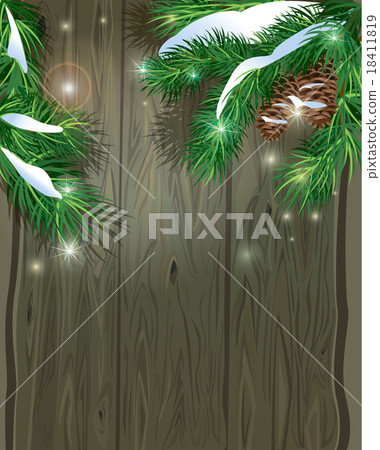 Old Wooden background with Christmas Old Wooden background with Christmas 18411819