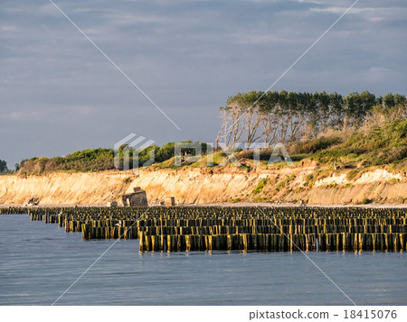 Groynes on the Baltic Sea coast 18415076