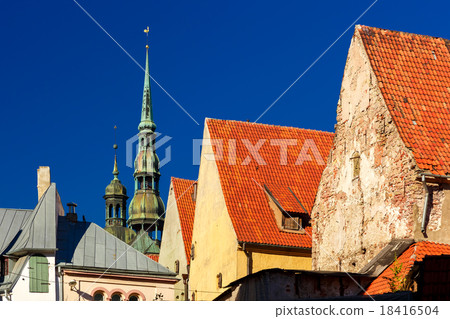 St. Peter's Church in the Old Town of Riga, Latvia St. Peter's Church in the Old Town of Riga, Latvia 18416504