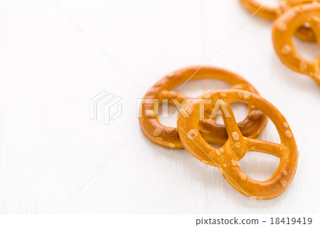 Pretzel Snack Background Pretzel Snack Background 18419419