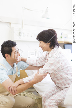 Senior woman care image Senior woman care image 18419782