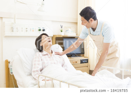Senior woman care image Senior woman care image 18419785