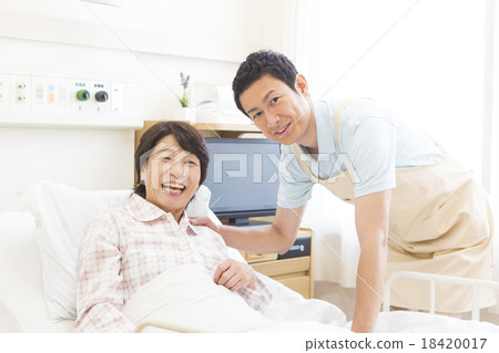 Senior woman care image Senior woman care image 18420017