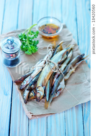smoked fish 18420560