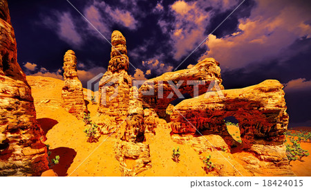 Awesome rock formation Awesome rock formation 18424015