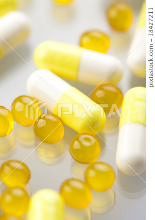 Pharmacology, colorful bright medicine concept 18427211