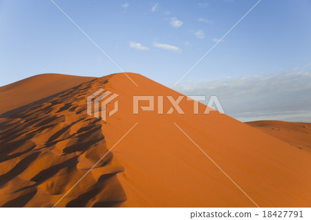 Sand Desert with Dunes in Marocco, merzouga 18427791