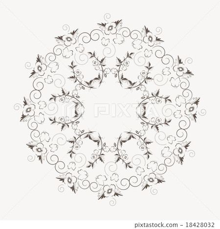 Vector template for folder, business card and 18428032