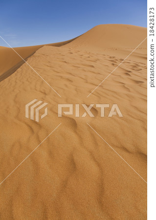 Desert dunes, colorful vibrant travel theme 18428173